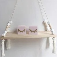 Amazon: $4.98 HoneyGod Wooden Beads Wall Shelf