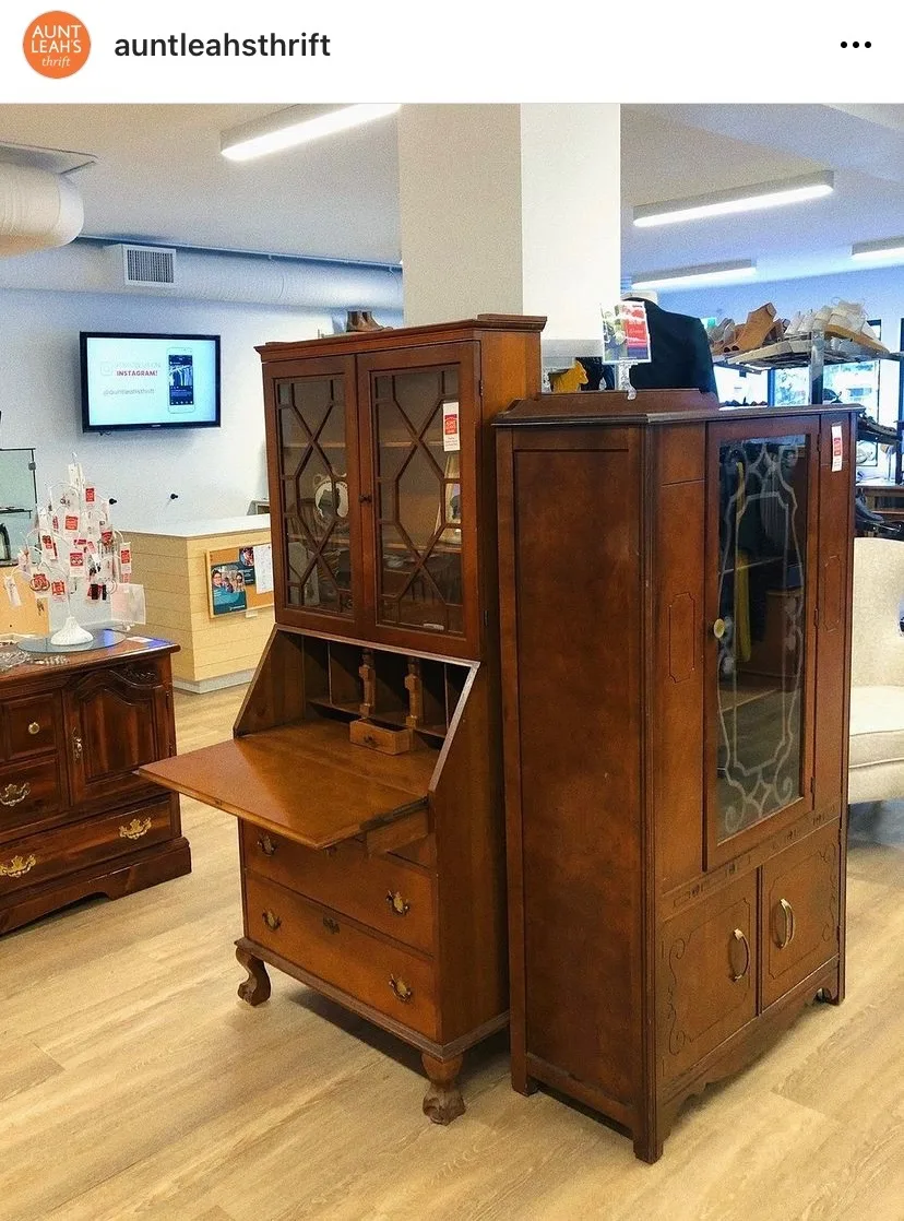 Thrift furniture in Vancouver at Aunt Leah's Thrift