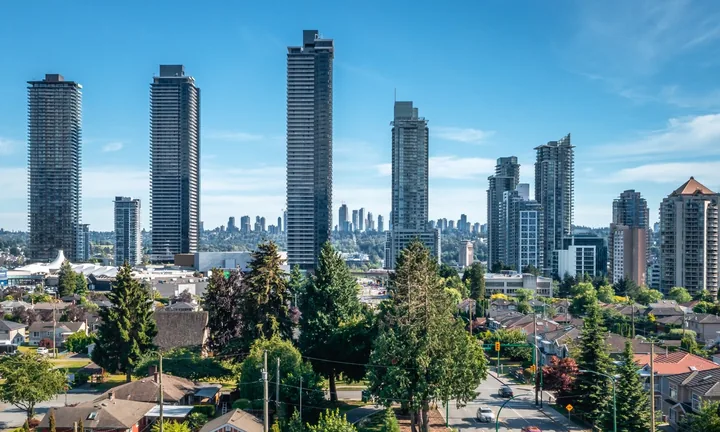 Burnaby skyline for moving services in Burnaby