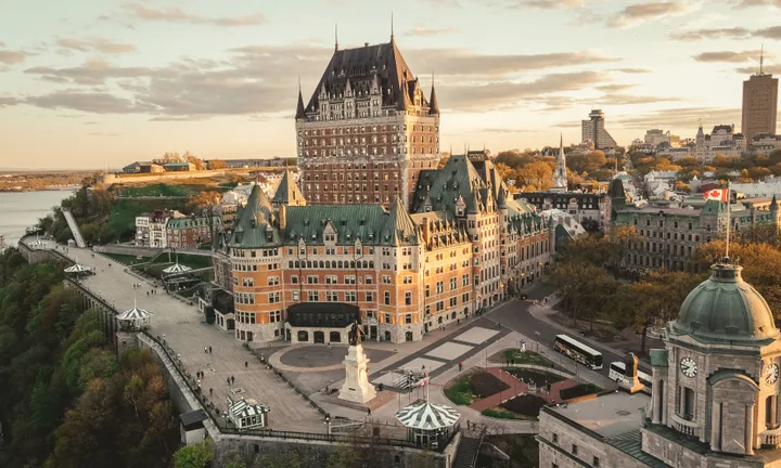 Quebec City skyline for moving services in Quebec City